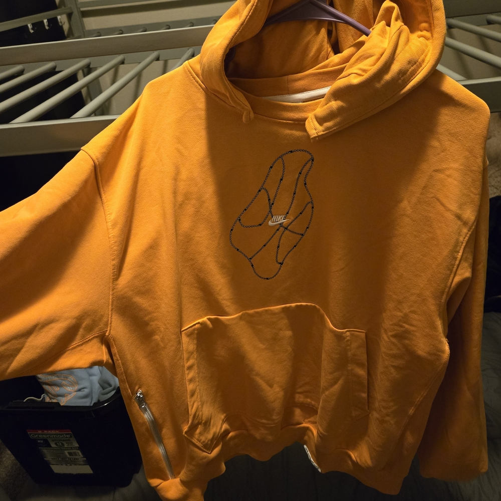 Nike Orange Hoodie